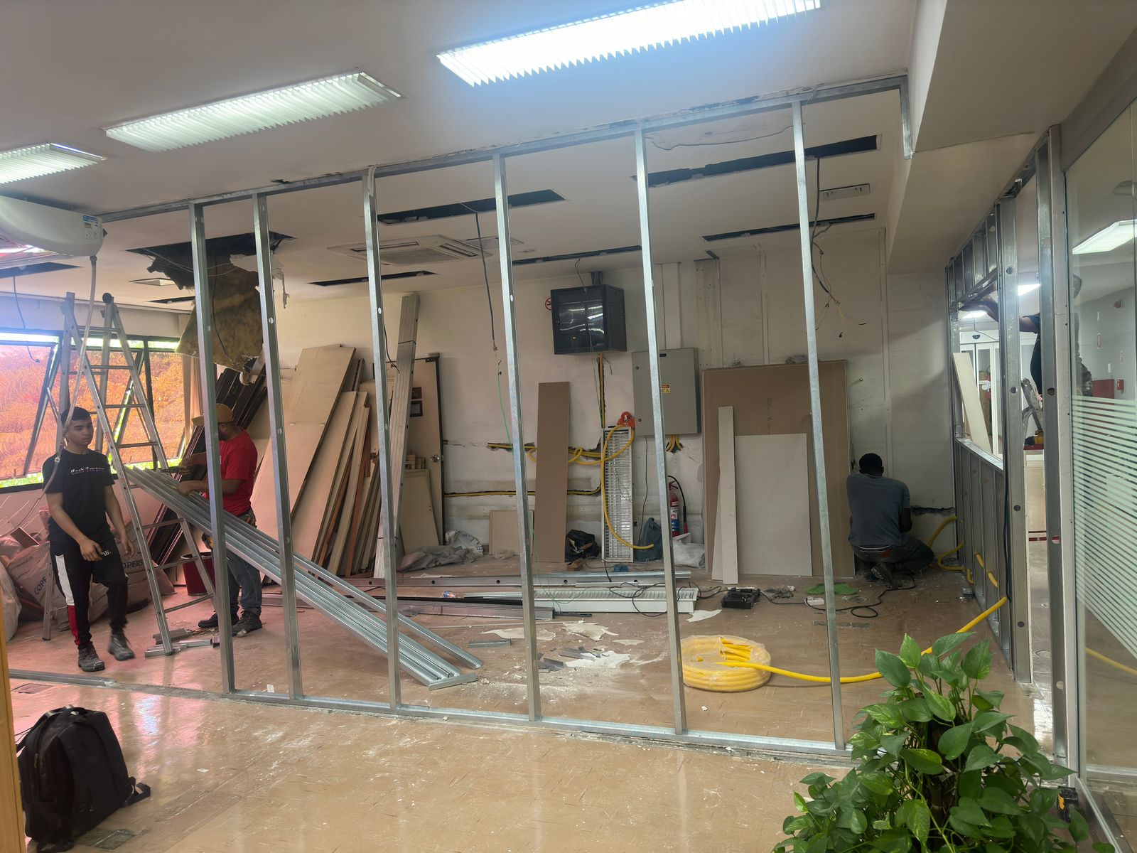 forro de gesso cozinha pequena